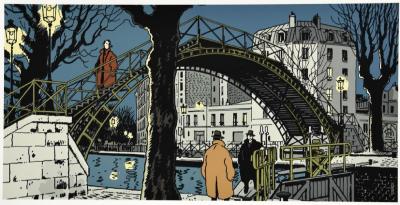 Jacques Tardi - Nestor Burma 10ème arrondissement de Paris - Tirage de luxe