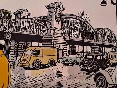 Jacques Tardi - Nestor Burma 18ème arrondissement de Paris - Tirage de luxe 2