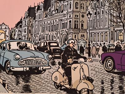Jacques Tardi - Nestor Burma 4ème arrondissement de Paris - Tirage de luxe 2