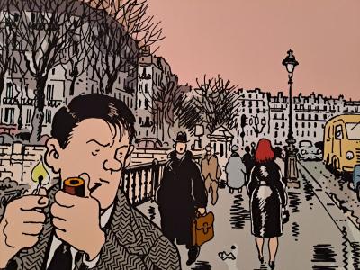 Jacques Tardi - Nestor Burma 4ème arrondissement de Paris - Tirage de luxe 2