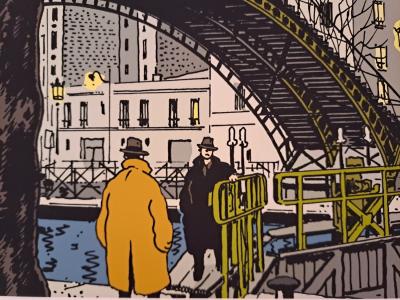 Jacques Tardi - Nestor Burma 10ème arrondissement de Paris - Tirage de luxe 2