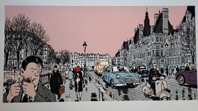Jacques Tardi - Nestor Burma 4ème arrondissement de Paris - Tirage de luxe 2