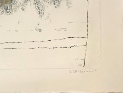 James Coignard - Le Point du Feu - gravure au carborundum signée et numérotée à la main 2