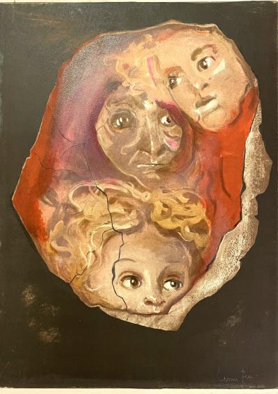 Leonor Fini - Satiricon 2, 1970 - original lithograph signed and justified by hand 2