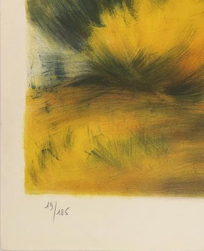 Zarou - Sans Titre - lithographie originale signée et numérotée à la main 2