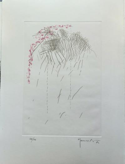 Joan Hernandez PIJUAN - PL1, 1982 - Gravure signée au crayon 2
