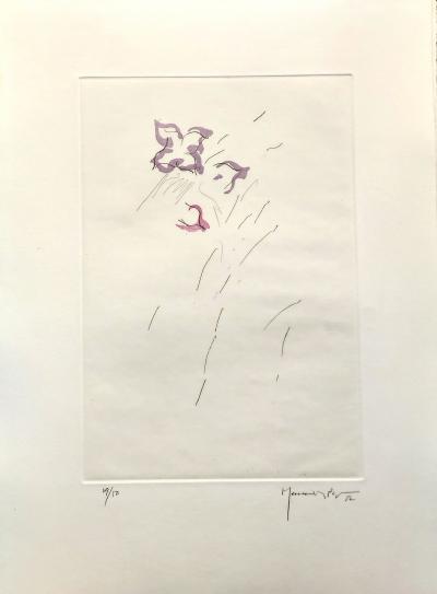 Joan Hernandez PIJUAN - PL4, 1982 - Gravure signée au crayon 2