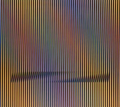 Carlos CRUZ-DIEZ Lithographie originale signée numérotée - CAURA 6