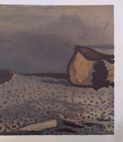 Georges Braque - Marine à la voile déployée - Lithographie 2