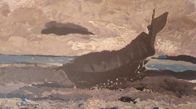 Georges Braque - La barque échouée - Lithographie 2