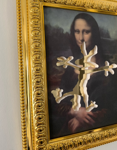 Sagrasse - I’m Sorry Mona Lisa - Technique mixte 2