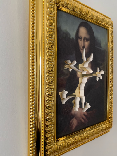 Sagrasse - I’m Sorry Mona Lisa - Technique mixte 2