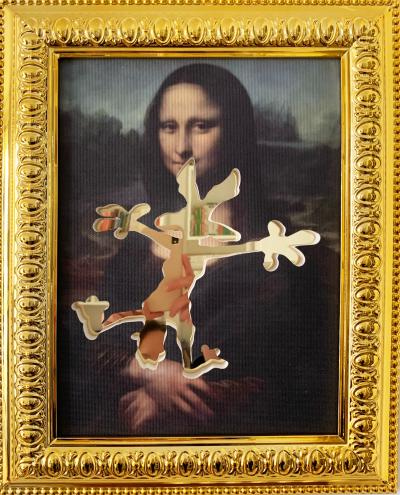 Sagrasse - I’m Sorry Mona Lisa - Technique mixte 2