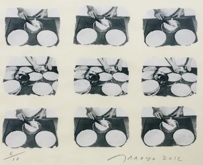 Eduardo ARROYO - Abaisse, 2012 - Tirage pigmentaire signé au crayon 2