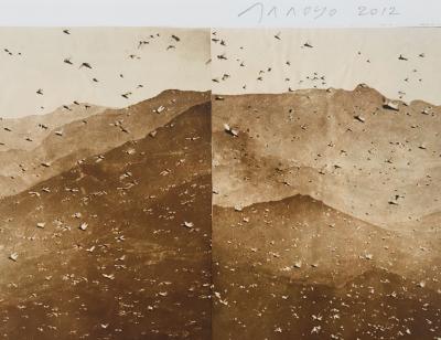 Eduardo ARROYO - Abaissée, 2012 - Tirage pigmentaire signé au crayon 2