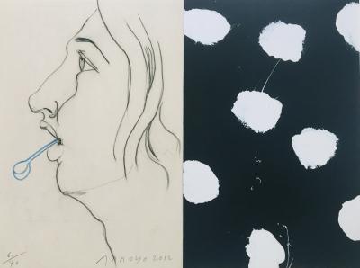 Eduardo ARROYO - Tongue depressor, 2012 - Pigment print signed in pencil 2