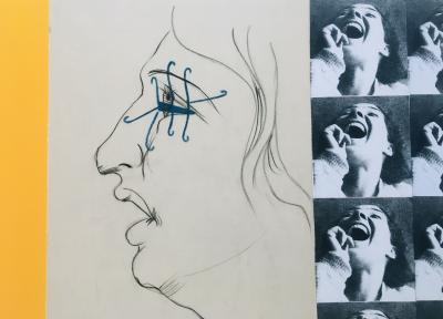 Eduardo ARROYO - Abaisse-paupière, 2012 - Pigment print signed in pencil 2
