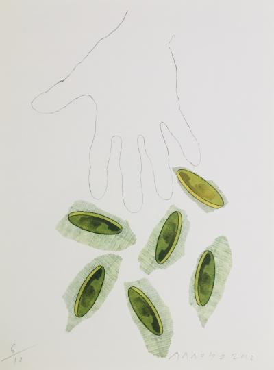 Eduardo ARROYO - Abandonnataire, 2012 - Impresión pigmentada firmada al lápiz 2
