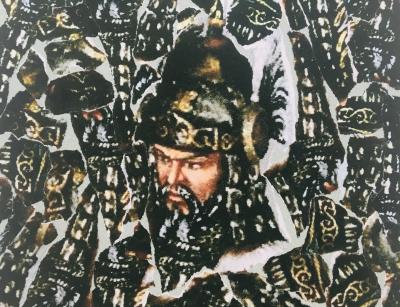 Eduardo ARROYO - Abaga Khan, 2012 - Tirage pigmentaire signé au crayon 2