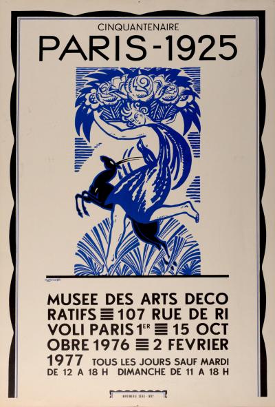 Robert BONFILS (After) Paris 1925 - Musée des Arts Décoratifs, 1976 - Lithographic poster in color 2
