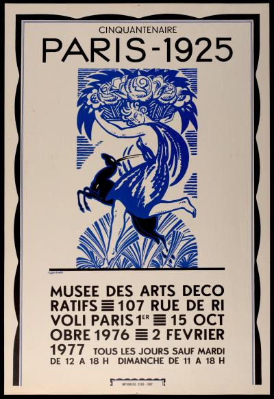 Robert BONFILS (After) Paris 1925 - Musée des Arts Décoratifs, 1976 - Lithographic poster in color 2