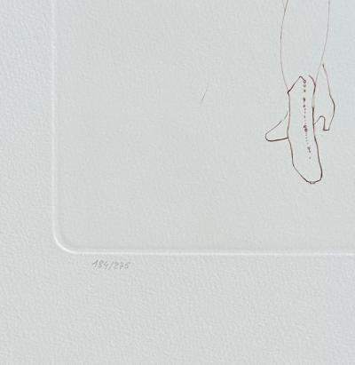 Léonor FINI - Femme surréaliste - Gravure originale signée numérotée crayon 2