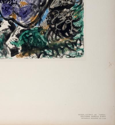 Pablo PICASSO - L'Amazone, 1961 - Lithograph in colors on 
