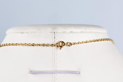 Collier composé d'une chaine en or jaune 18 carats et d'un pendentif avec une pièce en ore jaune 18 carats 4 Ducats 2