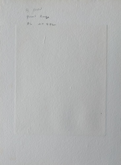 James Coignard  - Lignes (1990) - Gravure au carburundum 2