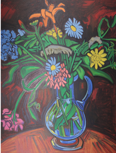 Isis KISCHKA - Nature morte, Lithographie 2