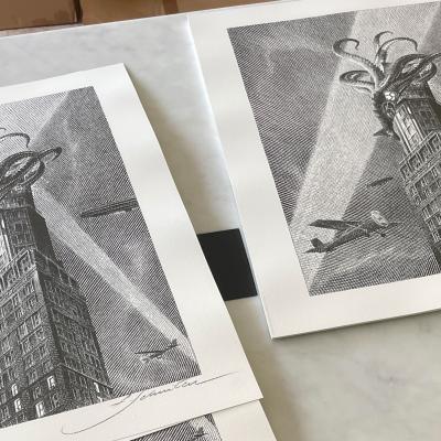 François SCHUITEN - Le retour du Capitaine Nemo - Tour Perret, 2023 -  Impression offset 2