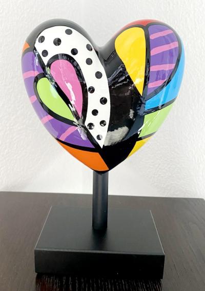 Déesse - Missive Heart Frivolité - Sculpture signée 2