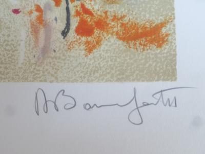 Alain Bonnefoit - Sans titre, 2018 - lithographie 2