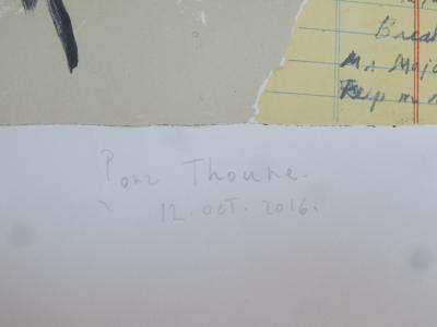 Jean-Paul Chambas - Jim Morisson,  2016 - lithographie 2
