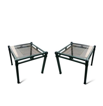 Pierre Vandel - Paire de tables d’appoint 2