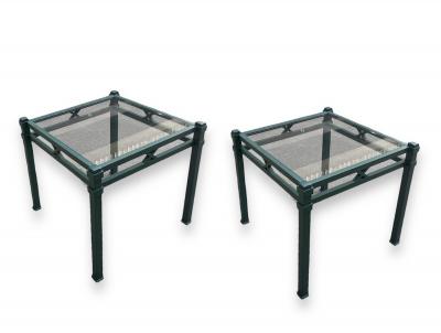 Pierre Vandel - Paire de tables d’appoint 2