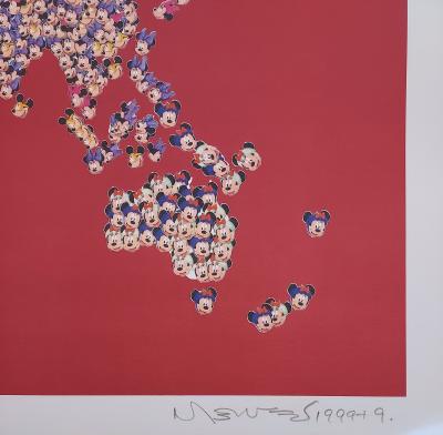 Nelson LEIRNER - Dow Jones - Lithographie 2