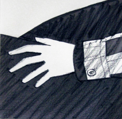 Alex Katz - Light as air, Planche X 1985-89 - Gravure originale, vernis mou et aquatinte, signée au crayon 2