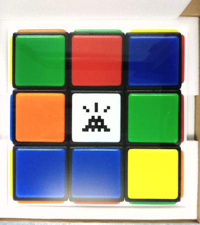 Invader - Invaded Cube, 2023 2