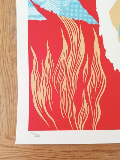 Shepard FAIREY (Obey)  - Only the finest poison - Sérigraphie signée 2