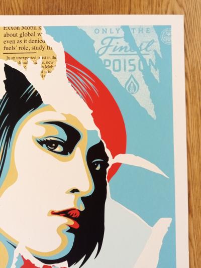 Shepard FAIREY (Obey)  - Only the finest poison - Sérigraphie signée 2