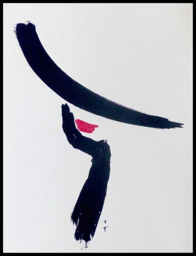 René GRUAU - Madame, 1980 - lithographie originale 2