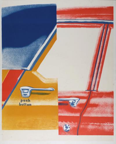 James ROSENQUIST (After) - Push button, 1972 - Offset lithograph 2