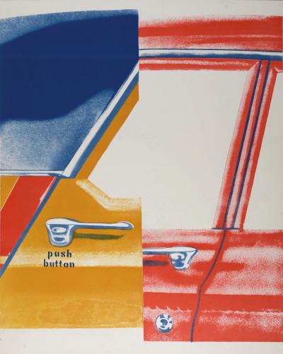 James ROSENQUIST (After) - Push button, 1972 - Offset lithograph 2
