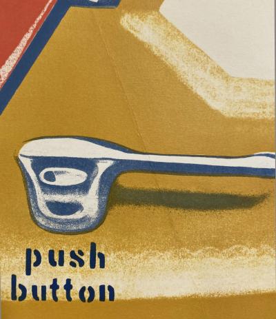 James ROSENQUIST (After) - Push button, 1972 - Offset lithograph 2