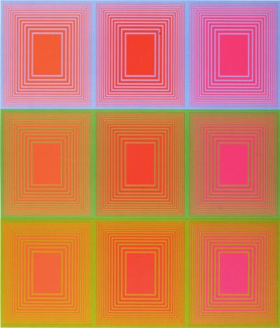 Richard ANUSZKIEWICZ (After) - Abstract Composition, 1972 - Offset lithograph 2