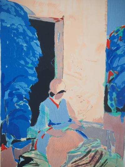 Gabriel GODARD : La Paysanne - Lithographie originale signée 2