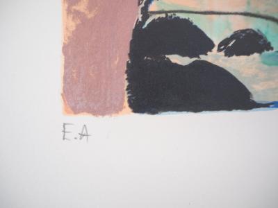 Gabriel GODARD : La Paysanne - Lithographie originale signée 2