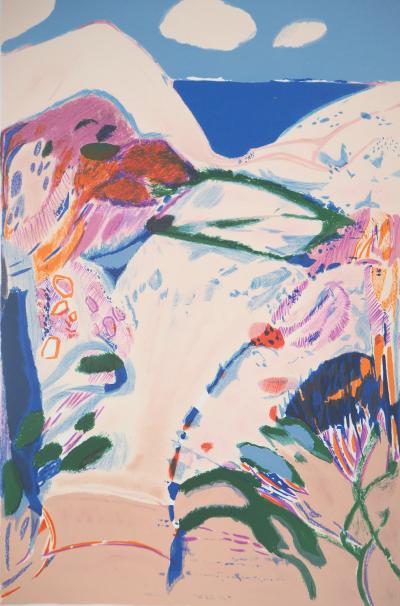 Gabriel GODARD : La forêt fauve - Lithographie originale signée 2