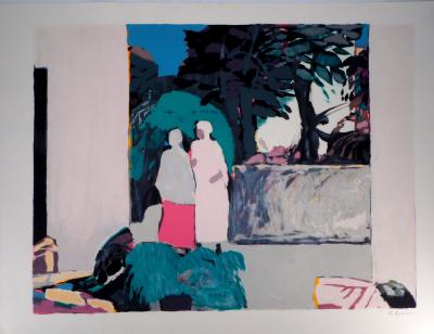 Gabriel GODARD: Reunion - Original signed lithograph 2